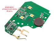 Producto genérico - Placa base sin IC (circuito integrado) para tarjeta / telemando 434 Mhz de Renault Megane 2